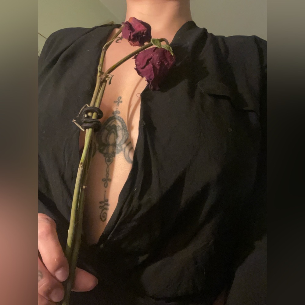 Zara Open Front Blouse.